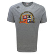 The Sacramento Rugby Football Club Tempo Vapodri T-Shirt by WRS Canterbury features a gray short-sleeve design, club crest and logo on the chest, Canterbury sleeve branding, and moisture-wicking fabric for cool comfort.