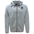 Stay comfortable and stylish all day in the Gulf Coast Fat Alberts Tempo Vapodri Full-Zip Hoodie by EMB Canterbury, featuring light grey fabric, a hood with drawstrings, CCC logo at right chest, and a Lake Albano embroidered patch.