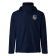 The EMB Canterbury Gulf Coast Fat Alberts Elite Storm Jacket is navy blue with a yellow and blue crest on the left chest and a small blue logo on the right shoulder.