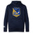 The Gulf Coast Fat Alberts Club Lightweight Hoodie by WRS Canterbury features a "Gulf Coast Fat Alberts Rugby" logo with a plane and rugby ball on the front, plus a comfy kangaroo pocket.
