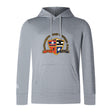 Lightweight light gray hoodie by WRS Canterbury featuring a colorful crest and “Sacramento Rugby Football Club” text on the chest, plus a comfy kangaroo pocket.