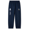 The Gulf Coast Fat Alberts Cuffed Hem Stadium Pant by EMB Canterbury features an elastic waistband, cuffed hem, Canterbury branding, and a left leg crest—ideal men's rugby pants for comfort and style.