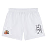 The Sacramento Rugby Football Club Tactic Short by EMB Canterbury features a comfortable elastic waistband, embroidered crest, and bold black logo—perfect men’s rugby shorts for training sessions.