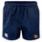 The Sacramento Rugby Football Club Professional Polyester Rugby Short by EMB Canterbury features an elastic waistband, the Canterbury logo on the left leg, an embroidered crest on the right leg, and classic, durable rugby styling.