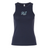 Show your Gulf Coast Fat Alberts pride in this navy women's baby rib tank by EMB S&S Activewear, featuring "Eat. Sleep. Rugby." and a rugby ball graphic in light blue and white on the chest.