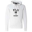 A Nations of Rugby Fiji Rugby Hockey Hoodie with the brand name WRS Alpha Broder, providing warmth and showing support for the team.