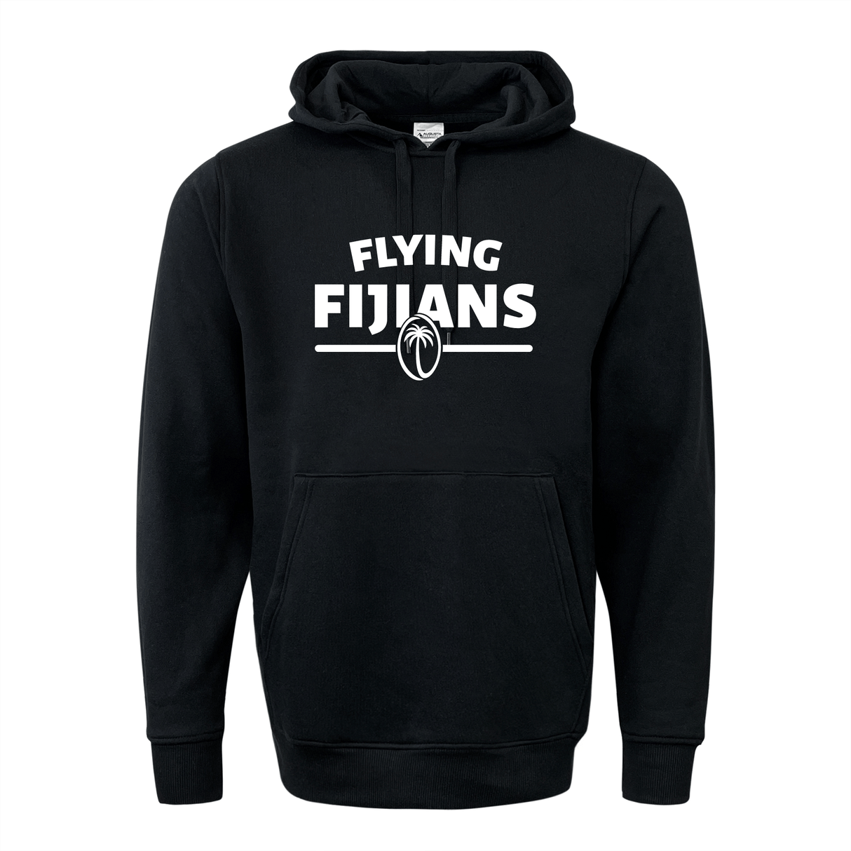 Fiji Flying Fijians Wordmark Pullover Hoodie by WRS Augusta