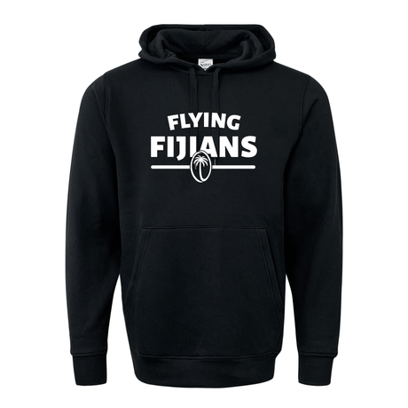 Fiji Flying Fijians Wordmark Pullover Hoodie by WRS Augusta