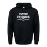 Fiji Flying Fijians Wordmark Pullover Hoodie by WRS Augusta