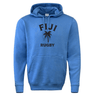 The Nations of Rugby Fiji Rugby 60/40 Pullover Hoodie by WRS Augusta is a comfortable and durable blue hoodie that is perfect for Fiji rugby enthusiasts. This hoodie features the iconic "Fiji rugby" wordmark, making it a great choice for fans.