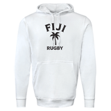This Nations of Rugby Fiji Rugby 60/40 Pullover Hoodie by WRS Augusta is perfect for Fiji rugby enthusiasts. The white hoodie features the word "Fiji Rugby" prominently on the front. Made with comfort and durability in mind.
