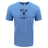 A WRS LAT Nations of Rugby Fiji Rugby Supersoft Tee featuring the words Fiji Rugby in light blue.