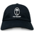 The Fiji Cotton Twill Dad Cap by EMB Alpha Broder is featured with the Fiji Rugby logo on a stylish black hat.