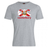 Show your rugby pride with the WRS Canterbury Florida CCC Flag Club T-shirt—a grey tee featuring the iconic red and white CCC Flag Club logo and coat of arms above bold red "canterbury" text.