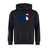 The Canterbury France CCC Flag Club Hoodie by WRS Canterbury is a black sweatshirt fleece hoodie featuring the iconic CCC logo on the chest and a white design on the left sleeve.