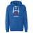 Show your support with the Nations of Rugby France Rugby Hockey Hoodie by WRS S&S Activewear—blue medium-weight hoodie with lace-up detail, bold "France Rugby" text, and a red rooster graphic. Perfect custom sportswear for fans.