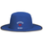 A blue Nations of Rugby France Rugby Legend Boonie Cap made of moisture wicking fabric with the word France Rugby on it, produced by EMB Augusta.