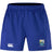 The Las Colinas Rugby Advantage Short 2.0 by EMB Canterbury features an elastic waistband, Canterbury logo on the left leg, and a Las Colinas RFC crest on the right leg.