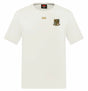 The Exiles Rugby Everest Dart Tech T-Shirt by EMB Canterbury features a small crest, gold logo, and round neck. Made from quick-drying, breathable fabric, it’s perfect for workout comfort.