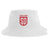 The San Diego Legion Rugby Sustainable Bucket Hat by EMB S&S Activewear is crafted from white recycled polyester and features a bold red "LEGION SD" logo centered on the front—a perfect eco-friendly accessory for San Diego Legion rugby fans.