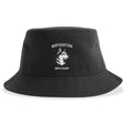The Northeastern University Men's Rugby Sustainable Bucket Hat by EMB S&S Activewear is crafted from recycled polyester for an eco-friendly touch. This black bucket hat showcases a white husky logo and "Northeastern Men’s Rugby" printed on the front—perfect for displaying your team pride while supporting sustainable fashion.