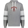 Show your Georgia pride with the Nations of Rugby Georgia Jackson Way Hoodie by WRS Augusta. This gray rugby hoodie features white drawstrings, two white sleeve stripes, "GEORGIA RUGBY," and a red swirl emblem on the chest.