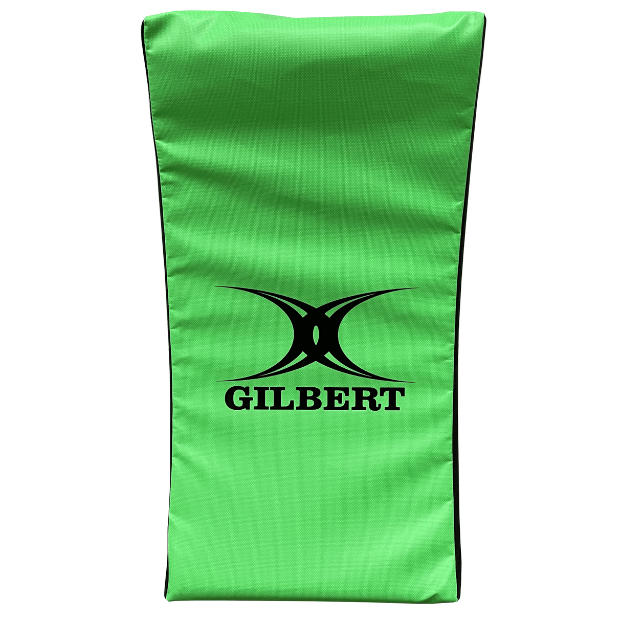 Bright green rectangular padded tackle bag with the black "Hadar" logo in the center, perfect for training hit shield exercises and mastering clearing out techniques. 

Note: While I have maintained the structure largely, it's important to mention that your provided 'Product Name' suggests a change in shape from rectangular to curved. If you would like that detail included, please confirm or let me know!