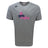 The WRS Canterbury Girls Rugby Tempo Vapodri T-Shirt is a grey, short-sleeve athletic tee with the Canterbury logo on the shoulder and "girls rugby" in navy and pink—perfect for sporty girls.