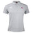 The Girls Rugby Waimak Polo by EMB Canterbury features a light grey design, three-button collar, Canterbury logo on the right chest, and "Girls Rugby" logo on the left chest.