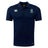 Gretna United Rugby Club Dry Polo by EMB Canterbury: navy blue, short-sleeve, collar, breathable Vapodri tech, Canterbury logo right chest, embroidered "G" with "GORDONSTOUN" left chest.