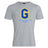The Gretna United Rugby Club Plain Tee by WRS Canterbury is a premium grey cotton blend t-shirt with a blue and yellow logo.