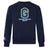 The Gretna United Rugby Club Crew Sweatshirt by WRS Canterbury features a large yellow and blue "G" logo above "Gretna United Rugby," with Canterbury branding on the left sleeve. Ultra-soft and perfect for fans.