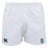 The EMB Canterbury Gretna United Rugby Professional Polyester Rugby Short features an elastic waistband, the Canterbury logo on the left leg, and a blue and yellow "G" Gretna United Rugby logo on the right leg.