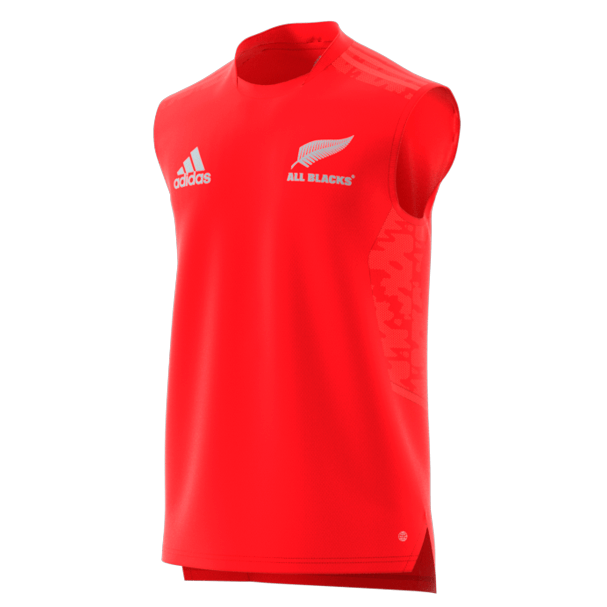 red adidas tank