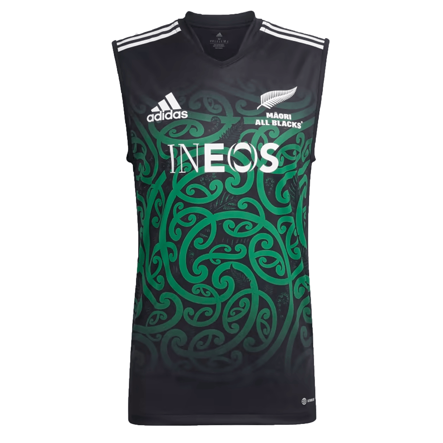 Maori All Blacks Performance Singlet by adidas / World Rugby