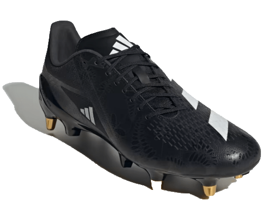 Adidas Adizero RS15 Pro 23 Rugby Cleat Soft Ground Rugby Boot Core Black White Carbon 16