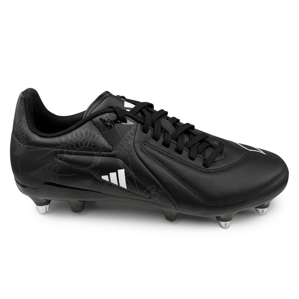 adidas RS15 Elite Rugby Cleat '23 Soft Ground Boot Core Black/White