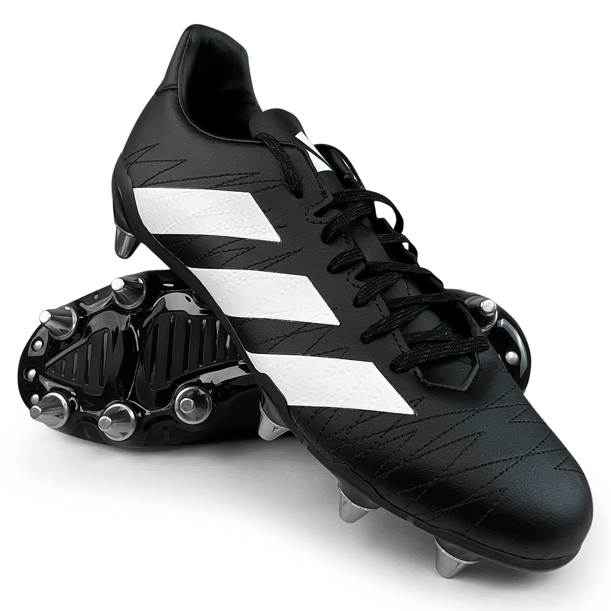 adidas Kakari Rugby Cleat Soft Groudn Core Black/White/Carbon SKU