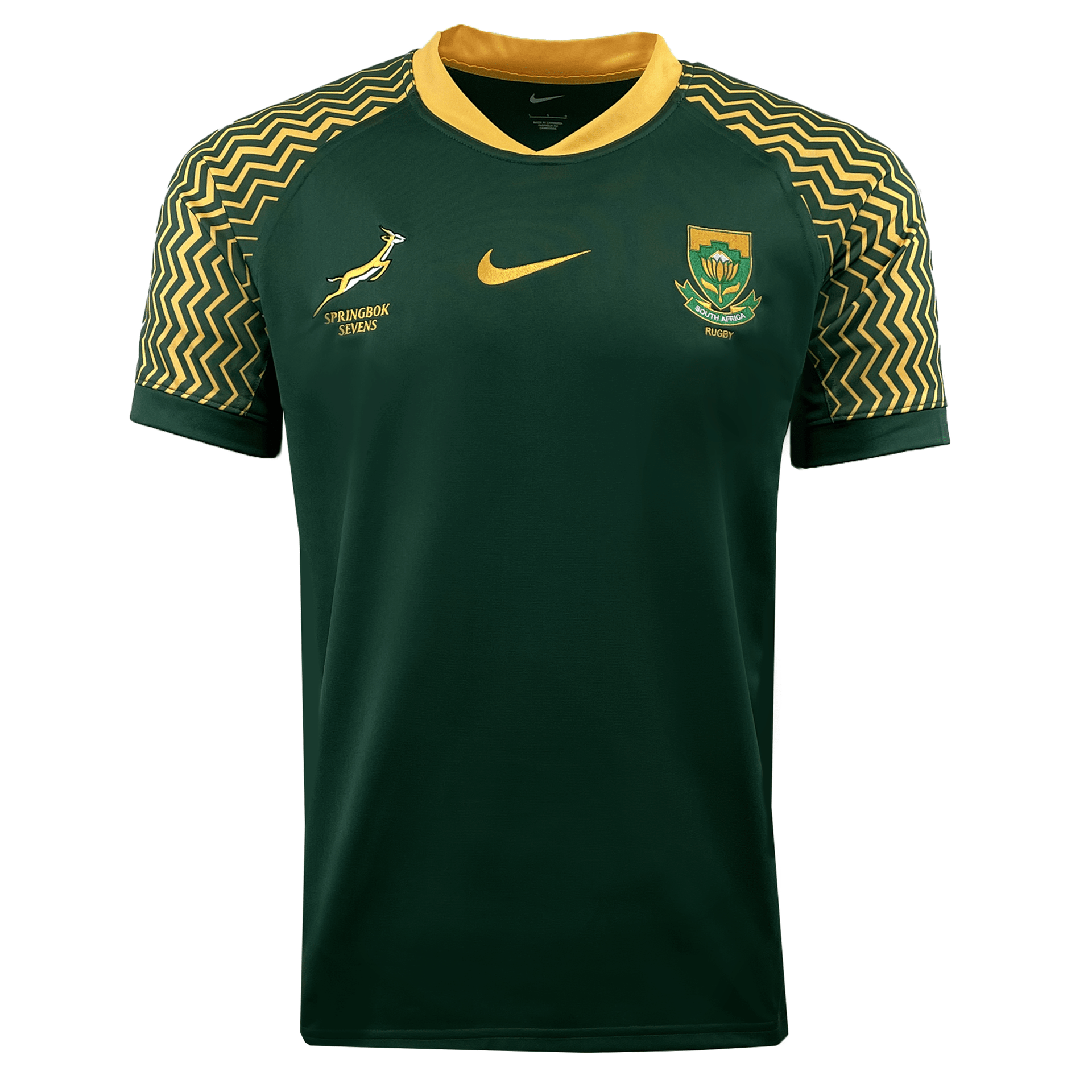 Springboks Sevens Stadium Home Jersey by Nike | World Rugby Shop
