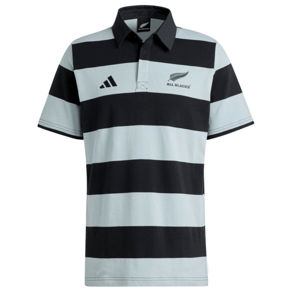 【ADIDAS】Originals RUGBY FW24 POLO SHIRT BLACK★追跡可 IX0722-adidas-All-Blacks-