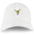 The EMB S&S Activewear Hornets Rugby Club Adult Low-Profile Cotton Twill Dad Cap features embroidered team branding with a hornet logo, "Hornets Rugby Club," and "1977" on the front.