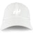 The Clarksville Headhunters Adult Low-Profile Cotton Twill Dad Cap by EMB S&S Activewear features a white embroidered "H" team logo on the front.