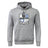 The Austin Huns Rugby Club Hoodie by WRS Canterbury features an embroidered "Huns Rugby Est. 1972" crest with chest symbols, a front pocket, and a drawstring hood.