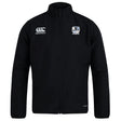 Austin Huns Rugby Club Track Jacket by EMB Canterbury, featuring a Canterbury logo on the right chest and club crest on the left. This lightweight, stylish zip-up jacket is shown on a plain white background—ideal for all weather.