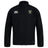 The Hornets Rugby Club Club Track Jacket by EMB Canterbury is a black, lightweight jacket with the club logo on the left chest and a full front zipper—ideal comfort for on or off the field.
