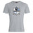 The Austin Huns Rugby Club Plain Tee by WRS Canterbury is a gray cotton blend shirt with a "Huns Rugby" crest, helmeted figure, shield, and "Est. 1972" printed on the front.