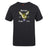 The Hornets Rugby Club Club Plain Tee by Canterbury from WRS Canterbury is a black cotton blend shirt with a yellow hornet graphic and "Hornets Rugby Club 1977" in white text—ideal for fans and members.