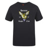 The Hornets Rugby Club Club Plain Tee by Canterbury from WRS Canterbury is a black cotton blend shirt with a yellow hornet graphic and "Hornets Rugby Club 1977" in white text—ideal for fans and members.