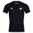 The Clarksville Headhunters Club Dry Tee by EMB Canterbury is a black short-sleeve workout shirt with Canterbury and AH logos in white, featuring breathable Vapodri Technology to keep you cool and comfortable during training.