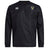 The Hornets Rugby Club Vaposhield Contact Top by EMB Canterbury is a black, long-sleeve top with the Canterbury logo on the right chest and club emblem on the left, designed for durability during intense training.